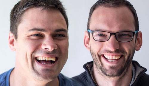 Brothers Ebbie and Stephan Swart